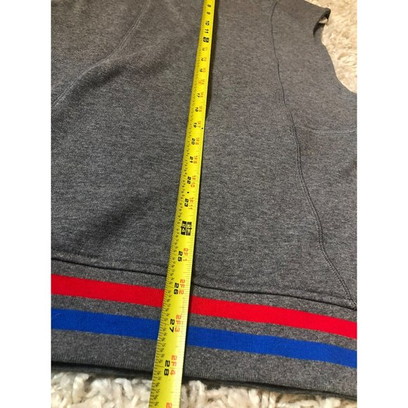 Men's Sleeveless Muscle Hoodie Sz M V-Neck w/Drawstring Kangaroo Pouch Gym Wear - Picture 8 of 8